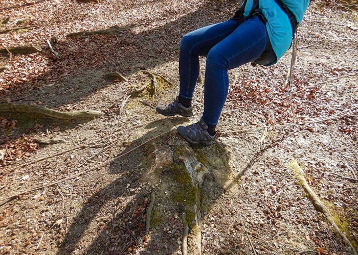 Boden Hindernis in Landezone